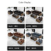 Office Sofa Business Reception Tea Table Combo Three Seater Office Sofa Business Reception Tea Table Combo Three Seater