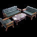 Modern Office Reception Sofa Table Set Modern Office Reception Sofa Table Set