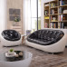 Office Sofa Simple Business Leather Sofa
