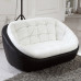 Office Sofa Simple Business Leather Sofa