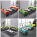 Simple Style Office Sofa With Coffee Table Combination Set For Reception Rest Area Negotiation Business Room Simple Style Office Sofa With Coffee Table Combination Set For Reception Rest Area Negotiation Business Room