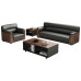 Office Sofa Leather Business Lounge VIP Reception Bank Meeting Room Set Office Sofa Leather Business Lounge VIP Reception Bank Meeting Room Set