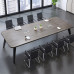 Small Modern Conference Room Training Desk Simple Workstation Long Office Desk Chair Set Small Modern Conference Room Training Desk Simple Workstation Long Office Desk Chair Set