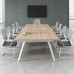 Small Modern Conversation Office Furniture Training Desk Chair Set