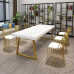 Scandinavian Loft Real Wood Meeting Desk
