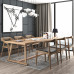 Scandinavian Real Wood Conference Desk Work Table Modern Industrial Negotiation Computer Desk
