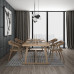 Scandinavian Real Wood Conference Desk Work Table Modern Industrial Negotiation Computer Desk