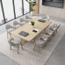 Small Office Meeting Table 24M 6 Person Long Table Modern Ten Person Negotiation Table Set