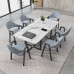 Small Office Meeting Table 24M 6 Person Long Table Modern Ten Person Negotiation Table Set