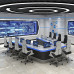 Creative U shaped Conference Table Multifunctional Office Meeting Room Video Conference Desk