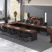 Large Creative Oval Conference Table U Shape Office Table and Chairs