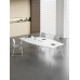 Small Modern Office Desk Set White Conference Table Chairs Small Modern Office Desk Set White Conference Table Chairs