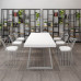 Scandinavian Solid Wood Conference Table Scandinavian Solid Wood Conference Table