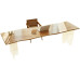Acrylic Solid Wood Tea Table Chairs Floating Dining Table Long Table Office Tea Table Inn Tea Counter Large Board Meeting Table Acrylic Solid Wood Tea Table Chairs Floating Dining Table Long Table Office Tea Table Inn Tea Counter Large Board Meeting Table