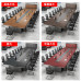 Modern Plank Style Reception Training Desk Conference Table Office Furniture Modern Plank Style Reception Training Desk Conference Table Office Furniture