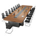 Modern Plank Style Reception Training Desk Conference Table Office Furniture Modern Plank Style Reception Training Desk Conference Table Office Furniture