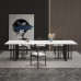 Scandinavian Marble Rectangular Office Desk Table Chairs Scandinavian Marble Rectangular Office Desk Table Chairs