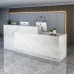 Front Desk Reception Desk Co Company Counter Painted Front Desk Table Clothing Store Milk Tea Store Minimalist Cashier Desk