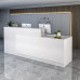 Front Desk Reception Desk Co Company Counter Painted Front Desk Table Clothing Store Milk Tea Store Minimalist Cashier Desk