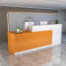 Front Desk Reception Desk Co Company Counter Painted Front Desk Table Clothing Store Milk Tea Store Minimalist Cashier Desk