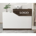 Small Reception Desk for Ladies Fashion Shop with Modern Minimalist Design Small Reception Desk for Ladies Fashion Shop with Modern Minimalist Design