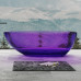 Colored Crystal Resin Bathtub with Thin Edges and EggShaped Hotel Artificial Stone Basin Colored Crystal Resin Bathtub with Thin Edges and EggShaped Hotel Artificial Stone Basin