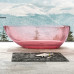 Colored Crystal Resin Bathtub with Thin Edges and EggShaped Hotel Artificial Stone Basin Colored Crystal Resin Bathtub with Thin Edges and EggShaped Hotel Artificial Stone Basin