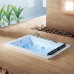 Dual Independent Massage Bathtub Luxury Pleasure Pool Surfing Home Maxi Bathtub Dual Falls Super Large