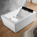 Dual Independent Massage Bathtub Luxury Pleasure Pool Surfing Home Maxi Bathtub Dual Falls Super Large
