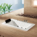 Dual Independent Massage Bathtub Luxury Pleasure Pool Surfing Home Maxi Bathtub Dual Falls Super Large
