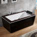 Dual Independent Massage Bathtub Luxury Pleasure Pool Surfing Home Maxi Bathtub Dual Falls Super Large