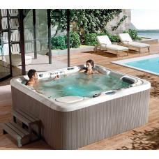 Luxury Outdoor Jacuzzi Spa Pool with Intelligent Temp Heating