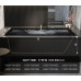 Small Hotel Home Embedded Black ThinRim Acrylic Deep Bathtub