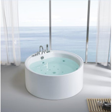Circular Bathtub With Massage and Constant Temperature Function and Lantern Bubbles