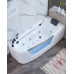 Mini Arc Shaped Home Jacuzzi with Surfing and Massage Waterfalls and Lights