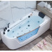 Mini Arc Shaped Home Jacuzzi with Surfing and Massage Waterfalls and Lights