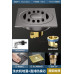 Brass Concealed Toilet Washing Machine Shower Drain Downpipe Brass Concealed Toilet Washing Machine Shower Drain Downpipe