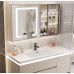 Ceramic Basin Intelligent Bathroom Cabinet Modern Minimalist Washstand Sink Basin Bathroom Wash Basin Cabinet