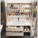 Ceramic Basin Intelligent Bathroom Cabinet Modern Minimalist Washstand Sink Basin Bathroom Wash Basin Cabinet