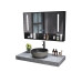 Modern Chinese Style Wash Basin Cabinet Combo
