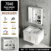 Space Aluminum Bathroom Cabinet Suite Modern Minimalist Bathroom Wash Basin Sink Vanity Mirror Cabinet Small Bathroom Hand Wash Basin Pool Space Aluminum Bathroom Cabinet Suite Modern Minimalist Bathroom Wash Basin Sink Vanity Mirror Cabinet Small Bathroom Hand Wash Basin Pool