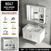 Space Aluminum Bathroom Cabinet Suite Modern Minimalist Bathroom Wash Basin Sink Vanity Mirror Cabinet Small Bathroom Hand Wash Basin Pool Space Aluminum Bathroom Cabinet Suite Modern Minimalist Bathroom Wash Basin Sink Vanity Mirror Cabinet Small Bathroom Hand Wash Basin Pool