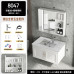Space Aluminum Bathroom Cabinet Suite Modern Minimalist Bathroom Wash Basin Sink Vanity Mirror Cabinet Small Bathroom Hand Wash Basin Pool Space Aluminum Bathroom Cabinet Suite Modern Minimalist Bathroom Wash Basin Sink Vanity Mirror Cabinet Small Bathroom Hand Wash Basin Pool