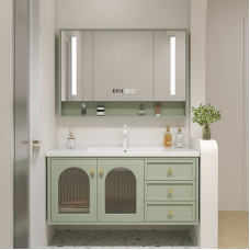 Oak Bathroom Cabinet Ceramic Sink Wash Basin Vanity Oak Bathroom Cabinet Ceramic Sink Wash Basin Vanity
