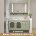 Oak Bathroom Cabinet Ceramic Sink Wash Basin Vanity Oak Bathroom Cabinet Ceramic Sink Wash Basin Vanity