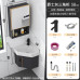 Triangle Space Aluminum Bathroom Vanity Sink Combo