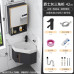 Triangle Space Aluminum Bathroom Vanity Sink Combo
