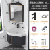 Triangle Space Aluminum Bathroom Vanity Sink Combo