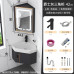 Triangle Space Aluminum Bathroom Vanity Sink Combo