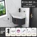 Triangle Space Aluminum Bathroom Vanity Sink Combo